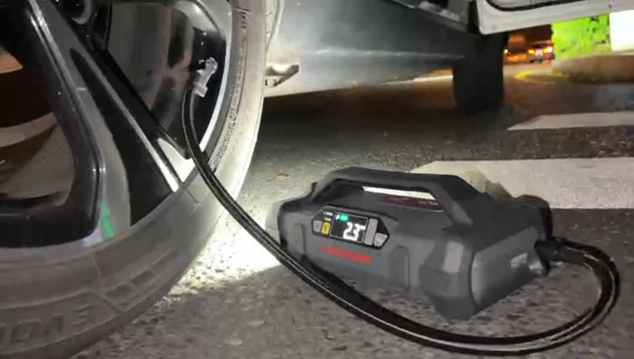 Lokithor便攜式無(wú)線(xiàn)車(chē)載充氣泵