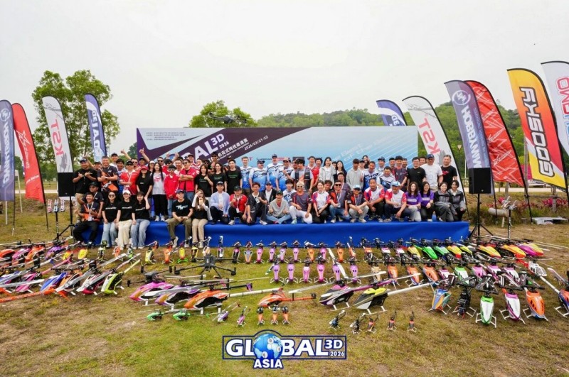 GLOBAL 3D ASIA 2026飛手大合影