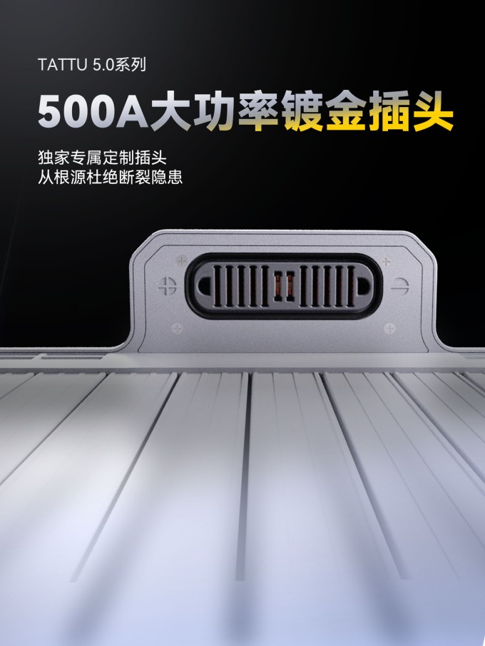 Tattu5.0 500A鍍金插頭 Tattu5.0 500A鍍金插頭